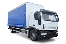 Car Hire Armagh - 18 Tonne Curtain Side Truck - Truck hire Armagh
