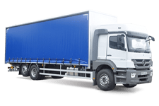 Car Hire Armagh - 26 Tonne Curtain Side Truck - Truck hire Armagh