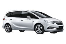 Car Hire Armagh - Vauxhall Zafira 7-Seater - Minibus hire Armagh